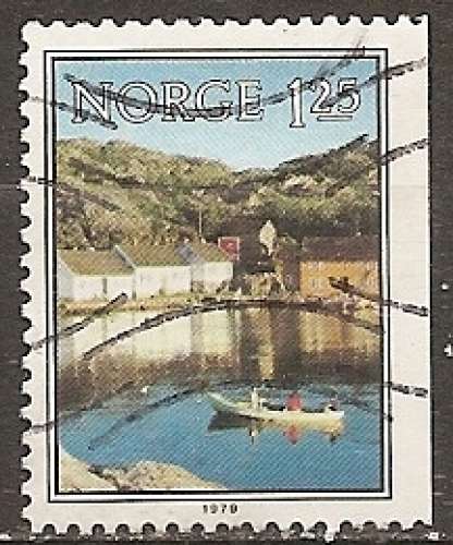 norvege ... n° 752  obliteré - 1979