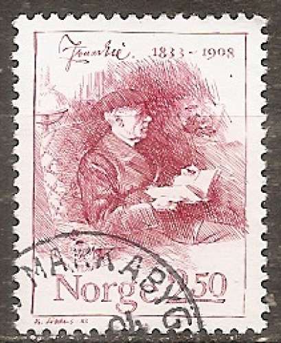 norvege ... n° 846  obliteré - 1983