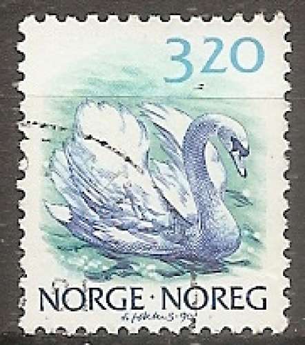 norvege ... n° 997  obliteré - 1990