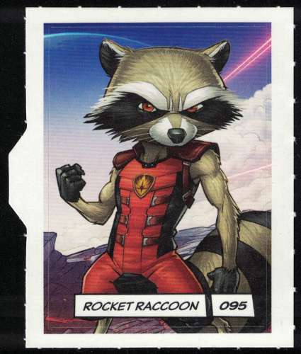E. LECLERC 2020 Autocollant Marvel Rocket Raccoon 95/144