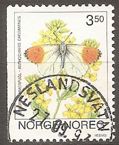norvege ... n° 1071  obliteré ... 1993