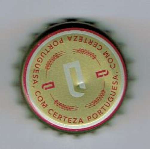 PORTUGAL - CAPSULE BIÈRE BEER BLONDE QUINAS PREMIUM LAGER.