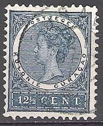 Curaçao 1904 Michel 41 O Cote (2004) 1.00 Euro Reine Wilhelmina Cachet rond