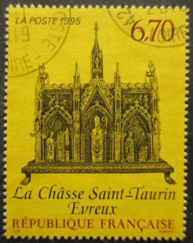 FRANCE N°2926 Chasse de St-Taurin a Evreux oblitéré