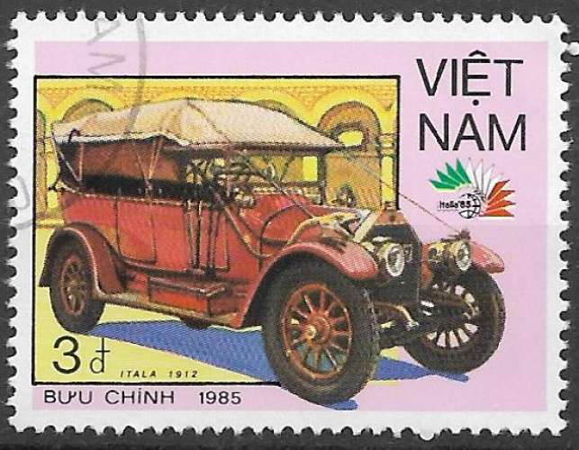 Vietnam 1985 Y&T 627 oblitéré - Italia 85 - Itala 
