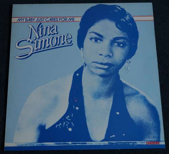 1987 France Vinyl LP Compilation,Reissue Nina Simone My baby just cares for me Carrere 66496