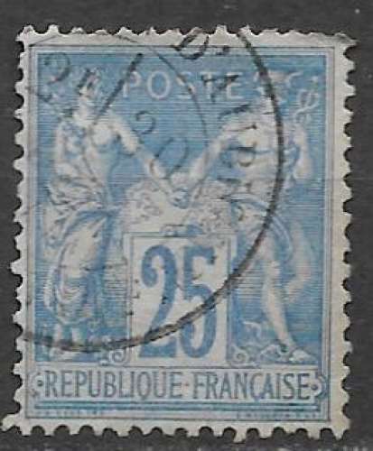 France 1876-78 Y&T 78 oblitéré - Sage 