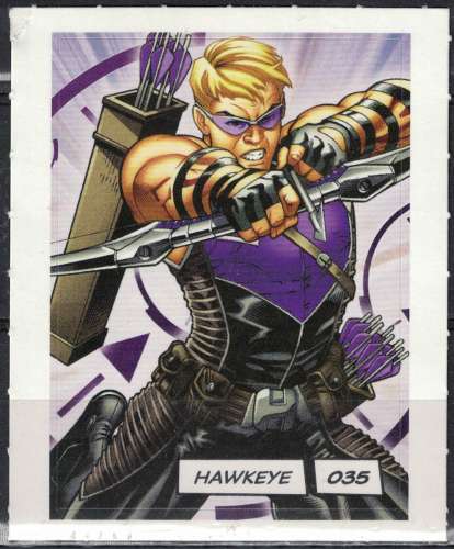 E. LECLERC 2020 Autocollant Marvel Hawkeye 035/144