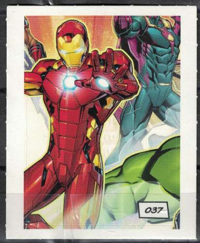 E. LECLERC 2020 Autocollant Marvel 037/144