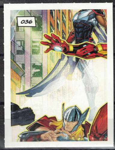 E. LECLERC 2020 Autocollant Marvel 036/144