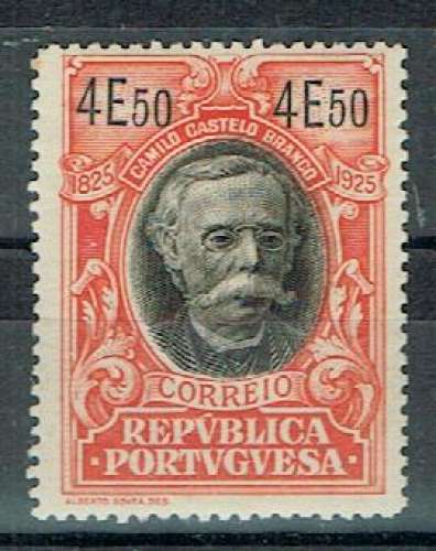 PORTUGAL 1925 - YT 362 * MH.
