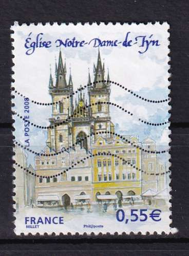 Année 2008 Capitales européennes - Prague  N° Yvert 4301-4304