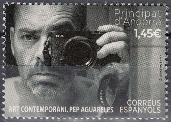 Andorra Español 2020 Art contemporain Pep Aguareles Neuf **