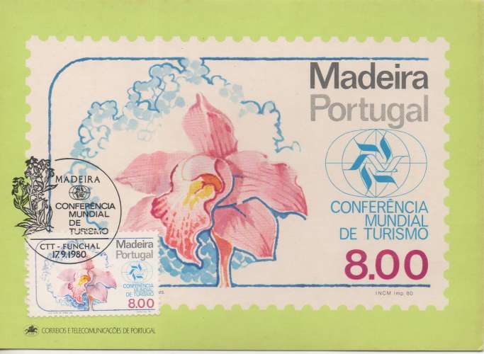 Portugal Madère 1980 - Y & T : MD 73 - Orchidée
