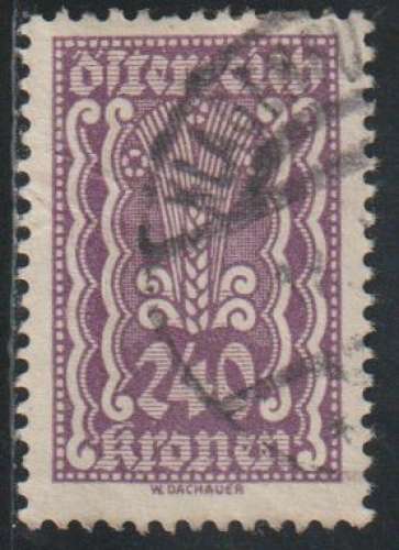 Autriche 1922 - Y&T N° 277