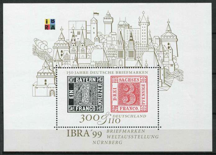 ALLEMAGNE RFA 1999 NEUF** MNH BF N° 45