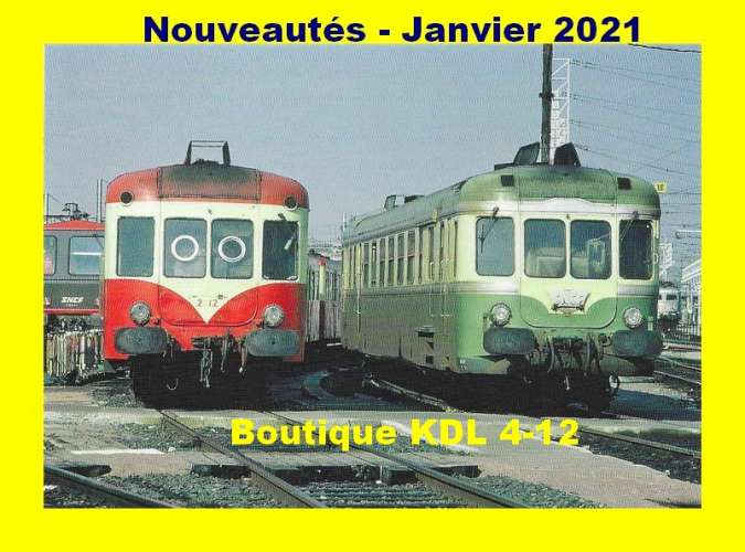 ACACF 668 - Autorail X 2412 et RGP X 2717 au dépôt - BORDEAUX SAINT-JEAN - Gironde - SNCF