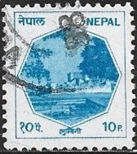Népal - 1986 - Y&T 439 (o) - Cancelled - Used
