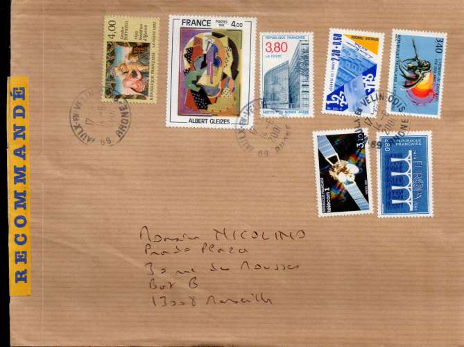LETTRE RECOMMANDE    FRANCE  VOIR   SCAN