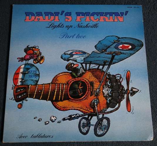 1976 France Vinyl LP Album Gatefold Dadi's picking lights up Nashville part two Cezame CEZ 1019