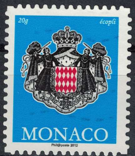 MONACO oblitéré Used Stamp ECOPLI 20 gr 2012 WNS018.12