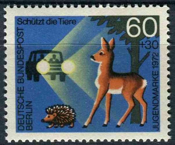 ALLEMAGNE BERLIN 1972 NEUF** MNH N° 386