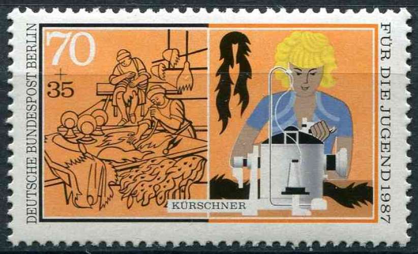 ALLEMAGNE BERLIN 1987 NEUF** MNH N° 743