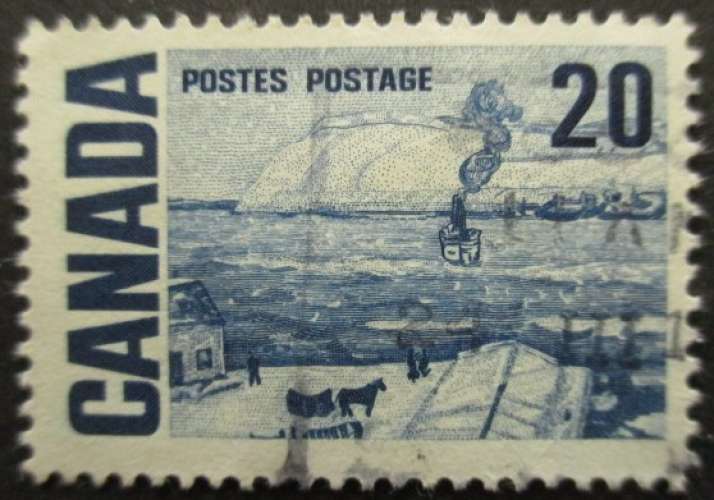 CANADA N°386 oblitéré