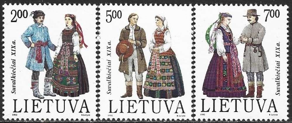 Lituanie - 1992 - Y&T 439 à 441** - MNH