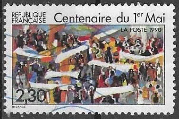 FRANCE 1990 - N°2644 - Oblitéré 