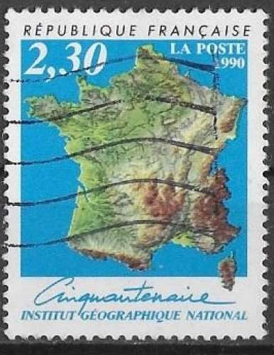 FRANCE 1990 - N°2662 - Oblitéré 