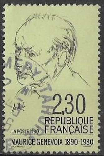 FRANCE 1990 - N°2671 - Oblitéré 