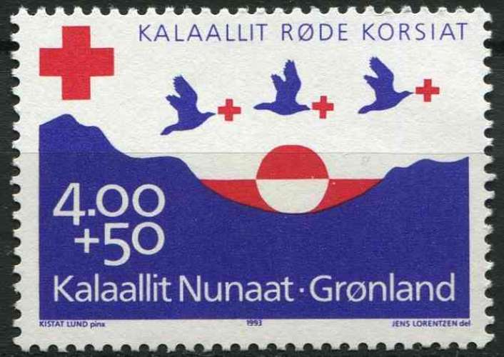 GROENLAND 1993 NEUF** MNH N° 224 Croix-Rouge