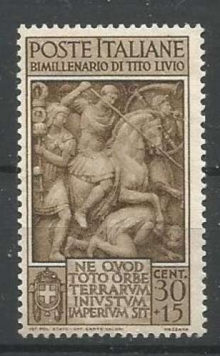 Italie 1941 - YT n° 439 Nxx - Bimillénaire 