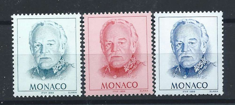 Monaco N°2182/84** (MNH) 1998 - Prince Rainier III