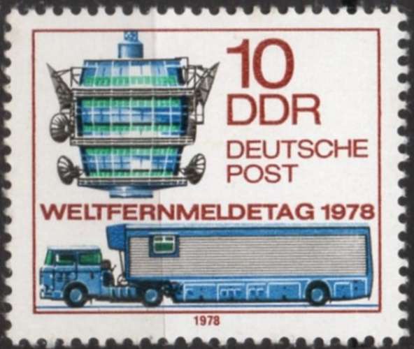 P958 - Y&T n° 1985 - neuf sans charnière - Tour de Dequede Car de transmission - 1978 - Allemagne