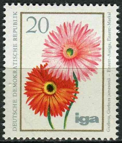 ALLEMAGNE RDA 1975 NEUF** MNH N° 1752 fleurs