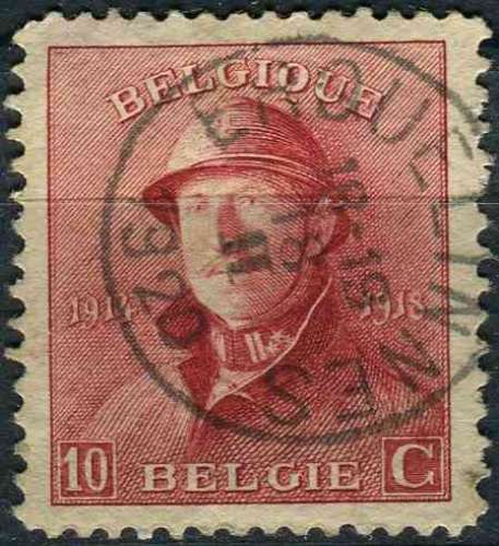 BELGIQUE 1919 OBLITERE N° 168