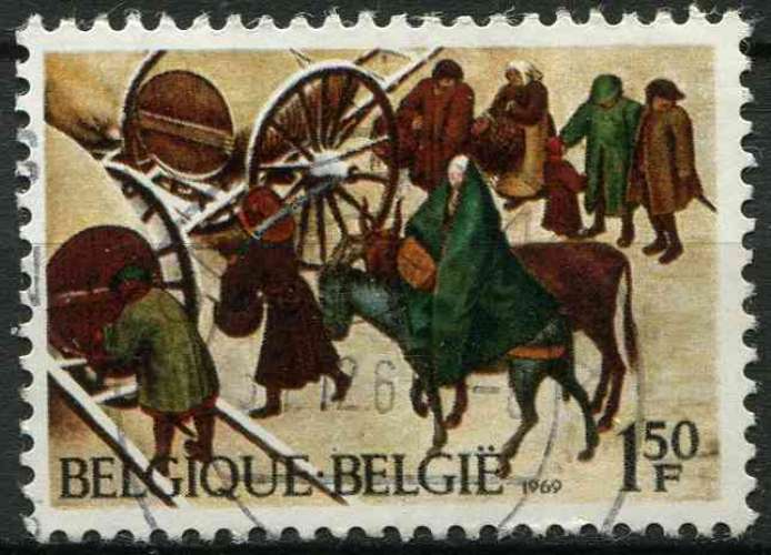 BELGIQUE 1969 OBLITERE N° 1517 Noël