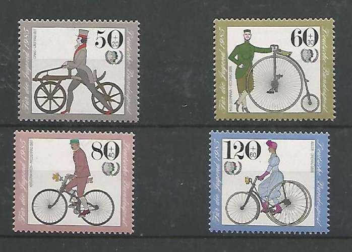 RFA - 1985 - Histoire de la Bicyclette - Tp n° 1074 / 7 - Neuf **