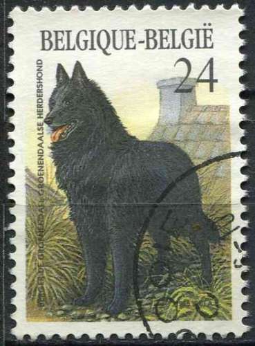 BELGIQUE 1986 OBLITERE N° 2215 chiens