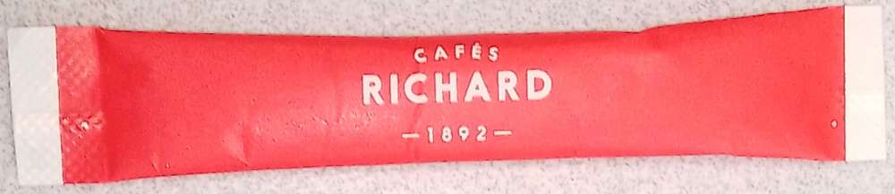 Sachet Sucre Sugar Bûchette Cafés RICHARD