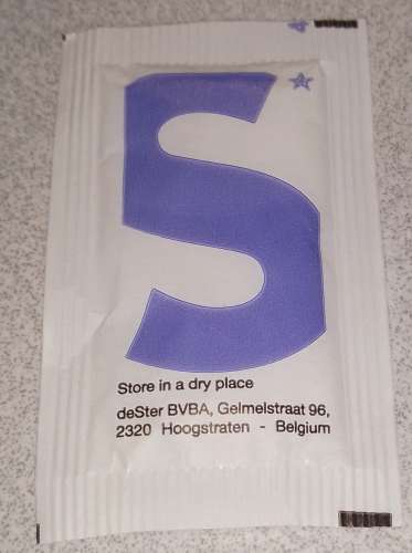 Belgique Sachet Sucre Sugar Bûchette Sweet as Sugar DeSter BVBA