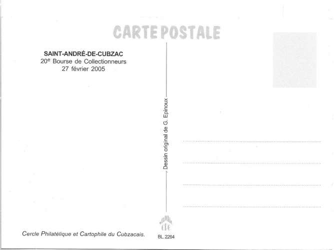 CPM de Saint André de Cubzac 33