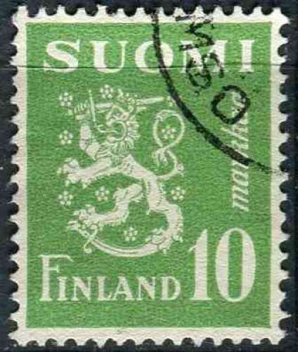 FINLANDE 1952 OBLITERE N° 384