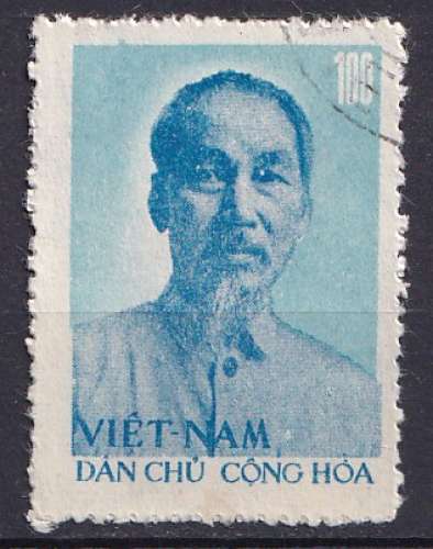 Vietnam du Nord 1957 Y&T 120 oblitéré - Ho Chi Minh 
