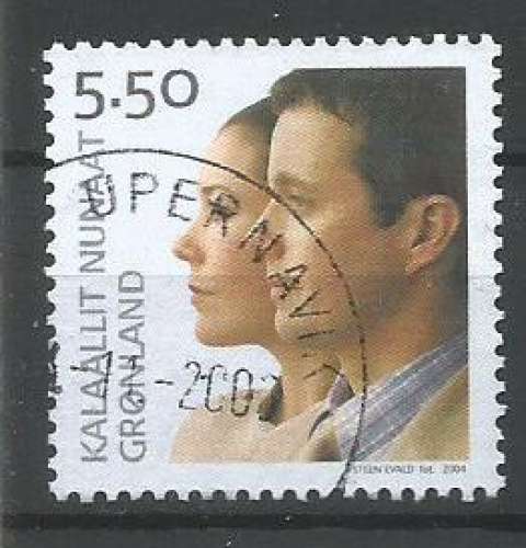 Groenland 2004 - YT n° 400 - Couple princier - cote  2,75