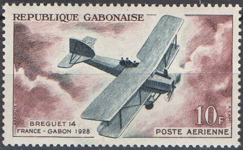 Evolution des transports aériens - Bréguet XIV