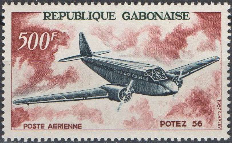 Evolution des transports aériens - Potez 56