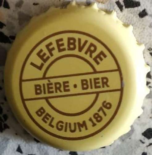 Belgique Capsule bière Beer Crown Cap Lefebvre